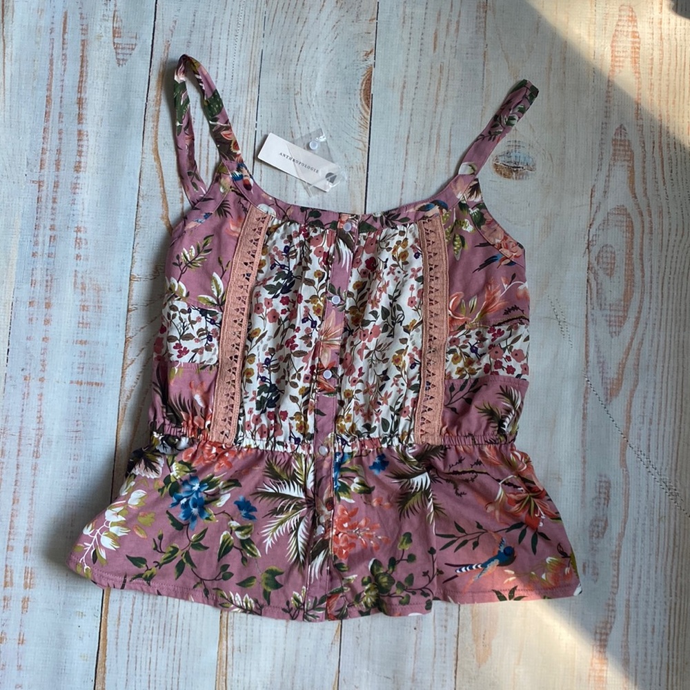 Super cute Anthropologie cinched top!